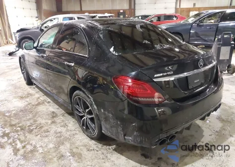 2020 Mercedes-Benz Amg C 43 4Matic z USA, uszkodzony, nr VIN 55SWF6EB0LU328562
